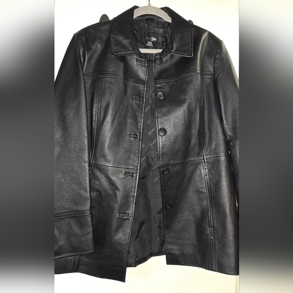 East 5th Women's Black Leather Jacket